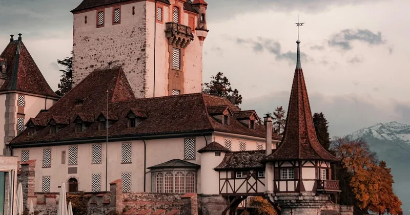 Lake Thun: 3 Castles Tour with Entry
