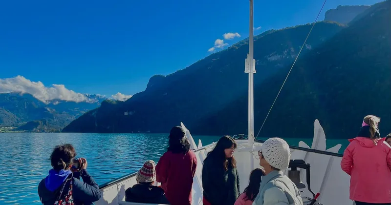 Boat to Giessbach Falls & Walk to Iseltwald